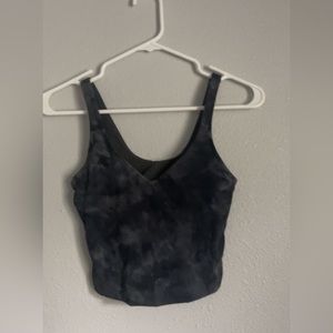 Tie-dye lululemon align tank top